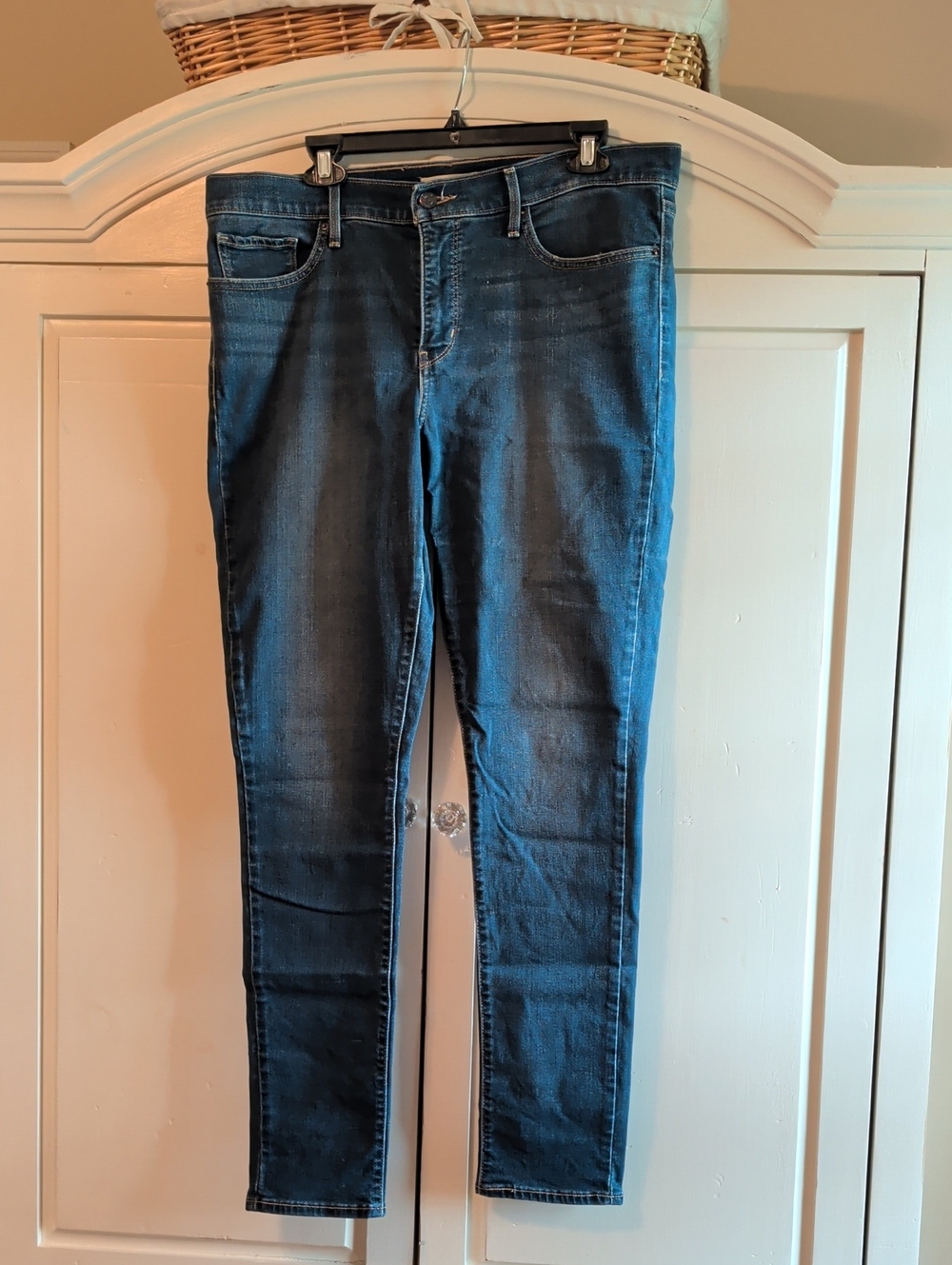 Levi's Women's Dark Blue Skinny Jeans